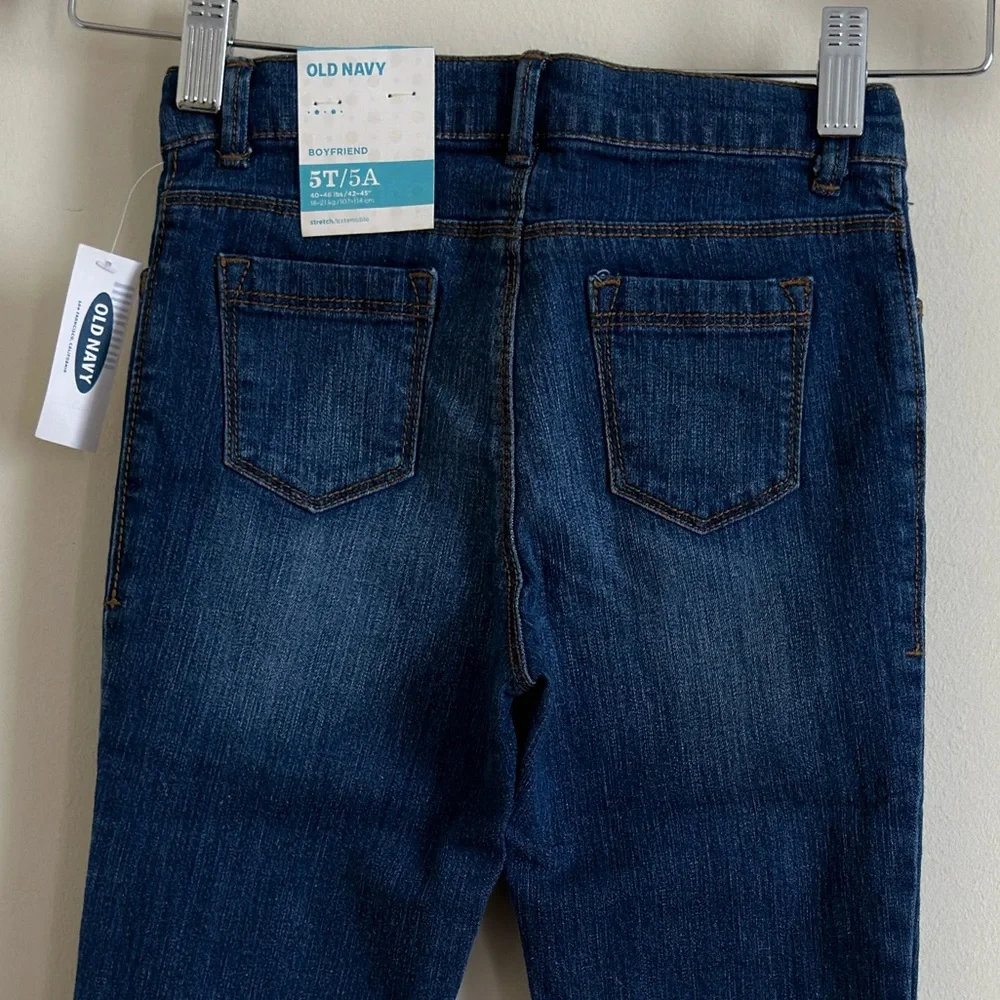 Old Navy kids Jeans Adjustable Waist Size 5T New With Tags